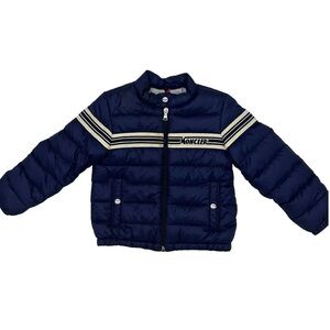 Moncler Dark Blue Quilted Jacket